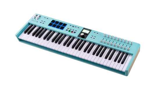 Keylab Essential 61 MK3 Universal MIDI Controller - Aquamarine