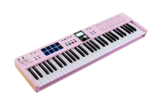 Keylab Essential 61 MK3 Universal MIDI Controller - Rose Quartz