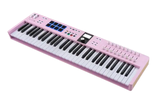 Keylab Essential 61 MK3 Universal MIDI Controller - Rose Quartz