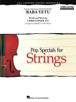 Hal Leonard - Baba Yetu - Tin/Longfield - String Orchestra - Hybrid Edition - Gr. 3.5