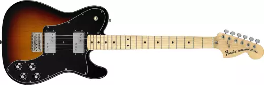Classic Series \'72 Telecaster Deluxe Maple Fingerboard, 3-Colour Sunburst