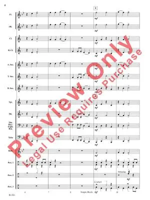 Cowboy Cattle Drive - Loest - Concert Band - Gr. 0.5