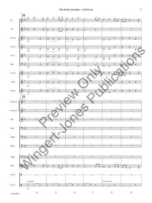 The Bold Grenadier (An English Folk Song) - Milford - Concert Band - Gr. 1.5