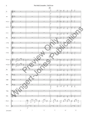 The Bold Grenadier (An English Folk Song) - Milford - Concert Band - Gr. 1.5