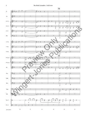 The Bold Grenadier (An English Folk Song) - Milford - Concert Band - Gr. 1.5