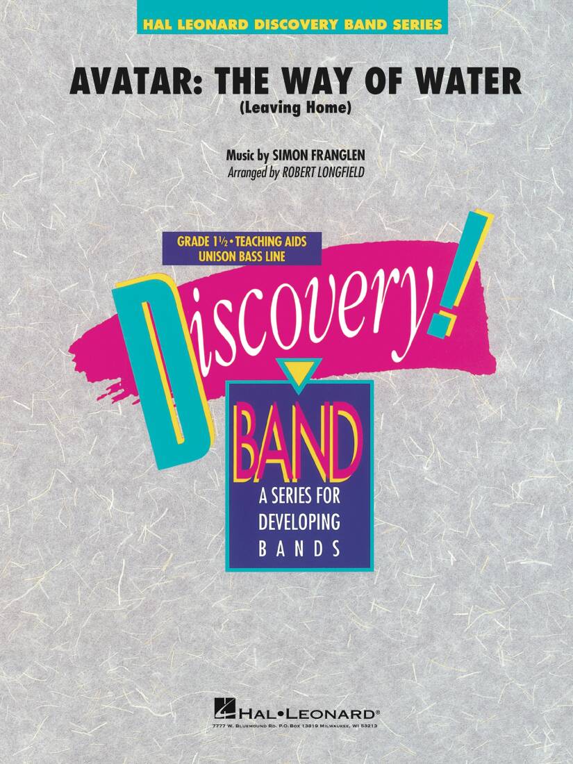 Avatar: The Way of Water - Franglen/Longfield - Concert Band - Gr. 1.5