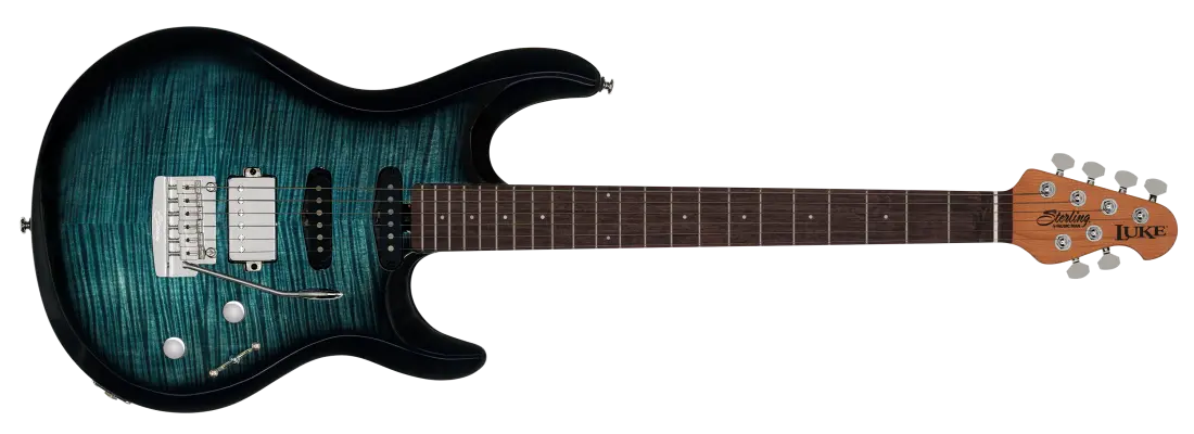 Luke HSS Electric Guitar - Yucatan Blue