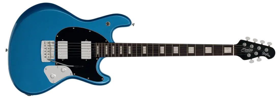 StingRay Baritone Electric Guitar - Toluca Lake Blue