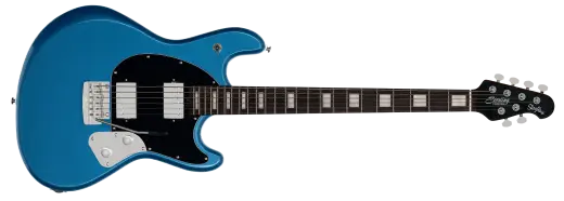 Sterling by Music Man - StingRay Baritone Electric Guitar - Toluca Lake Blue