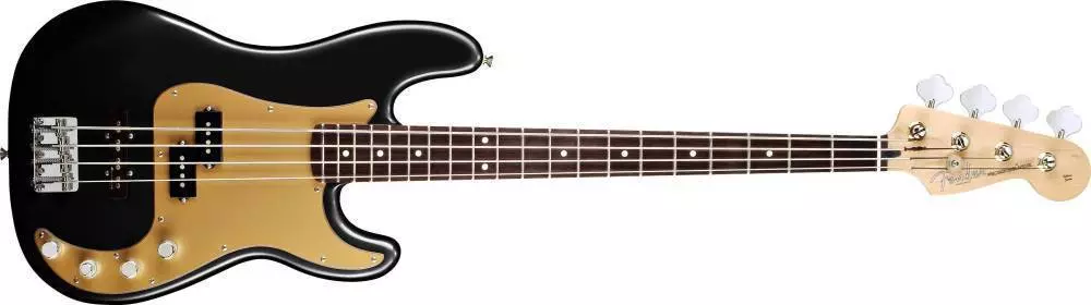 Fender Deluxe Active P Bass Special, Rosewood Fingerboard, Black