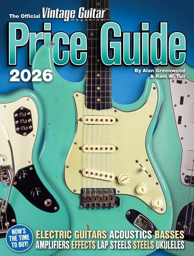 The Official Vintage Guitar Magazine Price Guide 2026 - Greenwood - Book