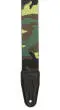 2\'\' Polyester Guitar Strap - Green Camo