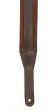 Padded Leather Guitar Strap - Brown