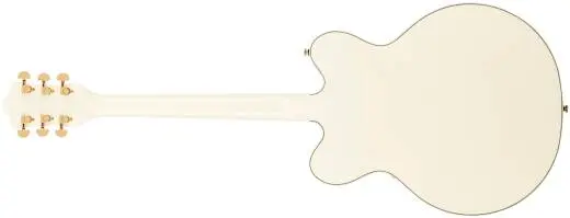 G2622TG Streamliner Center Block Double-Cut with Bigsby LTD and Broad\'Tron BT-3S Pickups - Vintage White