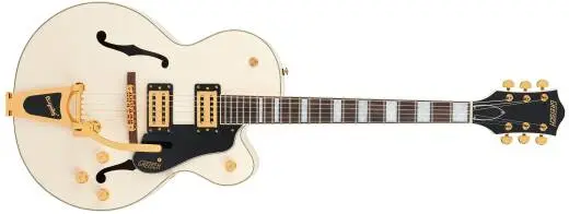 Gretsch Guitars - G2420TG Streamliner Hollow Body with Bigsby LTD and BroadTron BT-3S Pickups - Vintage White