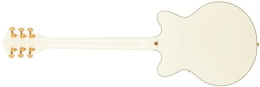 G2655TG Streamliner Center Block Jr. Double-Cut with Bigsby LTD, Laurel Fingerboard - Vintage White