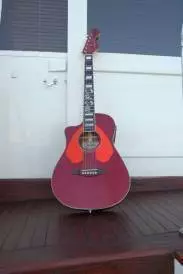 Dick Dale Signature Malibu SCE Acoustic/Electric Guitar (Left Hand)