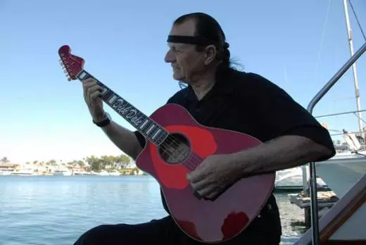 Dick Dale Signature Malibu SCE Acoustic/Electric Guitar (Left Hand)