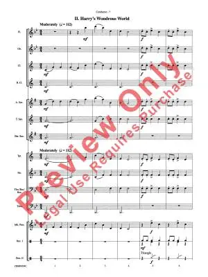 Themes from Harry Potter - Williams/Cook - Concert Band - Gr. 1