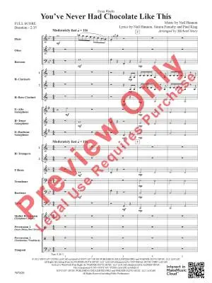 You\'ve Never Had Chocolate Like This - Hannon/Story - Concert Band - Gr. 2.5