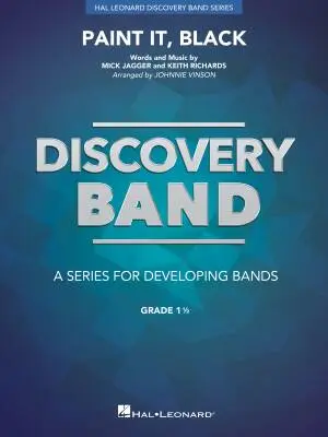Hal Leonard - Paint It, Black - Rolling Stones/Jagger/Richards - Concert Band - Gr. 1.5