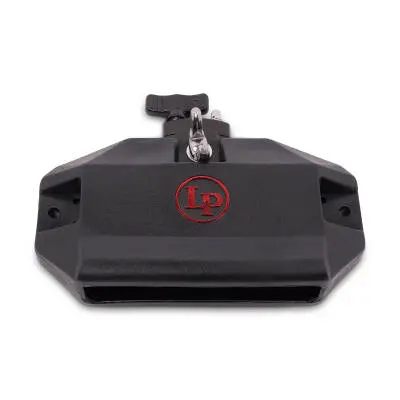 Latin Percussion - Deluxe Jam Block with Vise Mount - Medium Pitch