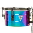 Tony Succar 9-1/4 and 10-1/4\'\' Timbalitos - Rainbow with Black Nickel Hardware