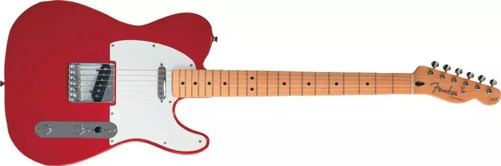 James Burton Standard Telecaster - Maple Fingerboard, Candy Apple Red