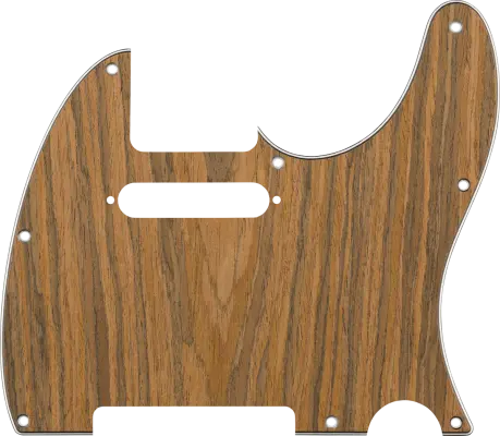 Fender - 8-Hole Wood Telecaster Pickguard - Rosewood