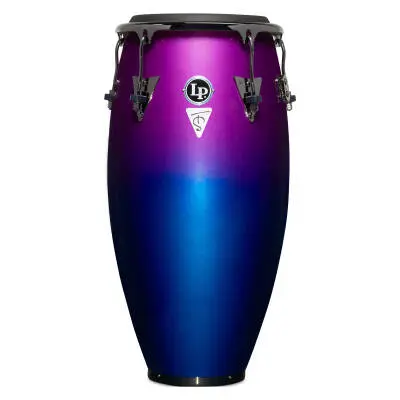 Latin Percussion - Tony Succar 11 Quinto - Rainbow with Black Nickel Hardware