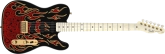 Fender - James Burton Telecaster - Maple Fingerboard, Red Paisley Flames