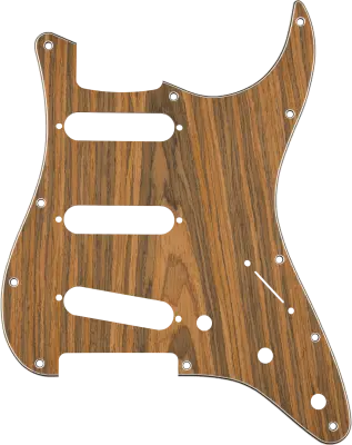 Fender - 11-Hole Wood Stratocaster Pickguard - Rosewood