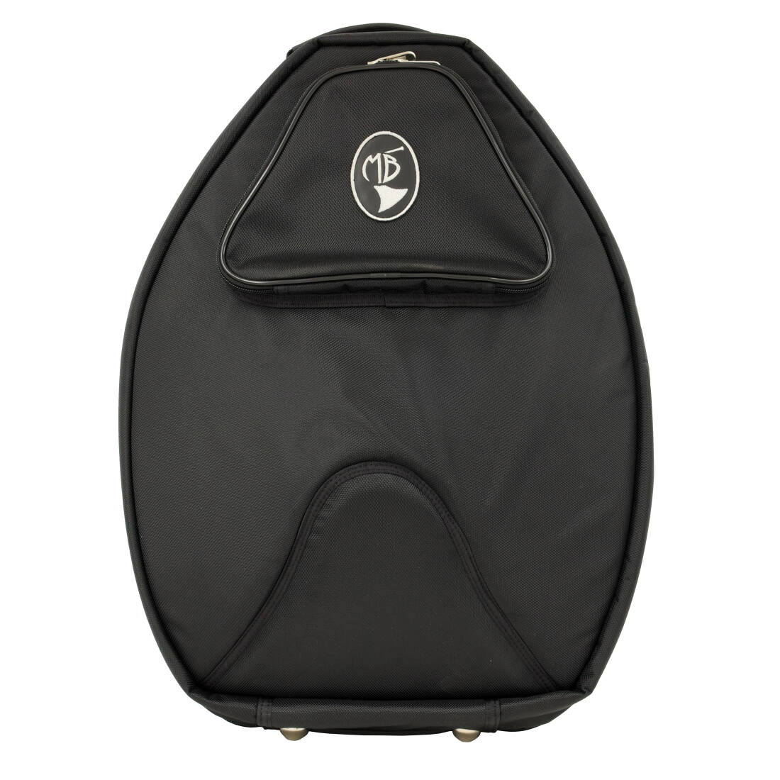 Soft Case for French Horn with Detachable Bell - Black Nylon
