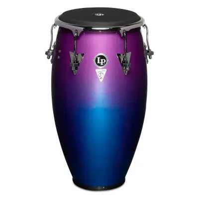 Tony Succar 11-3/4\'\' Conga - Rainbow with Black Nickel Hardware