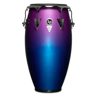 Latin Percussion - Tony Succar 11-3/4 Conga - Rainbow with Black Nickel Hardware