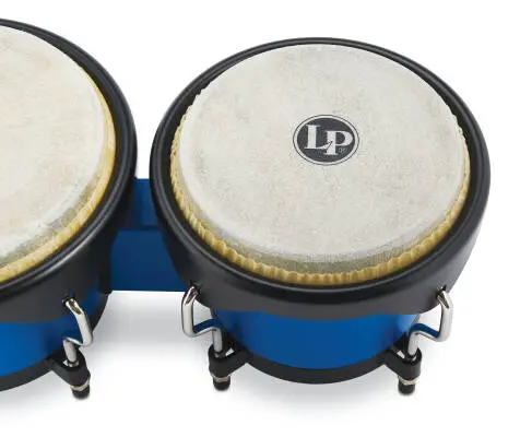 Discovery Bongos 6-1/4\'\'-7-1/4\'\' with Black Hardware - Blue