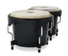 Discovery Bongos 6-1/4\'\'-7-1/4\'\' with Black Hardware - Onyx