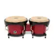 Discovery Bongos 6-1/4\'\'-7-1/4\'\' with Black Hardware - Red