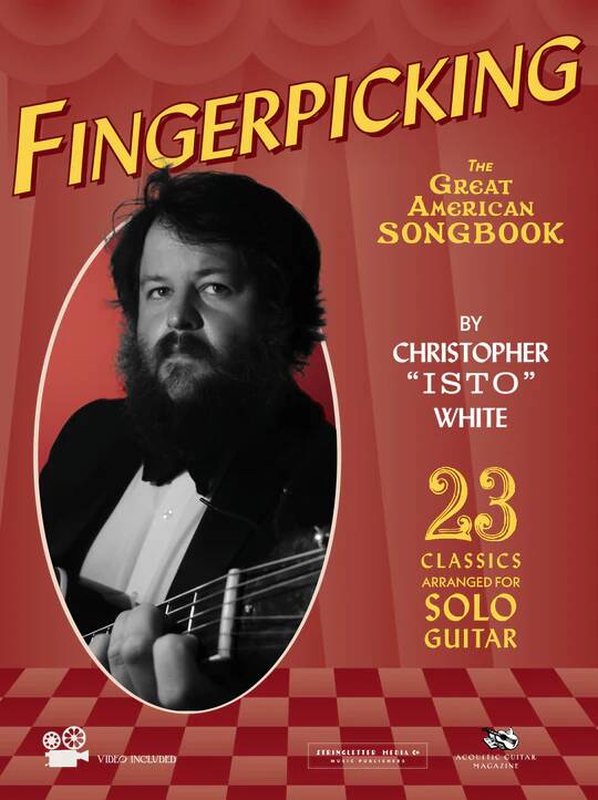 Fingerpicking the Great American Songbook - White - Guitar - Book/Video Online