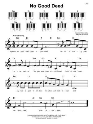 Super Easy Songbook: Wicked - Schwartz - Piano - Book