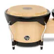 City 6-7 Mango Wood Bongos with Black Hardware - Natural