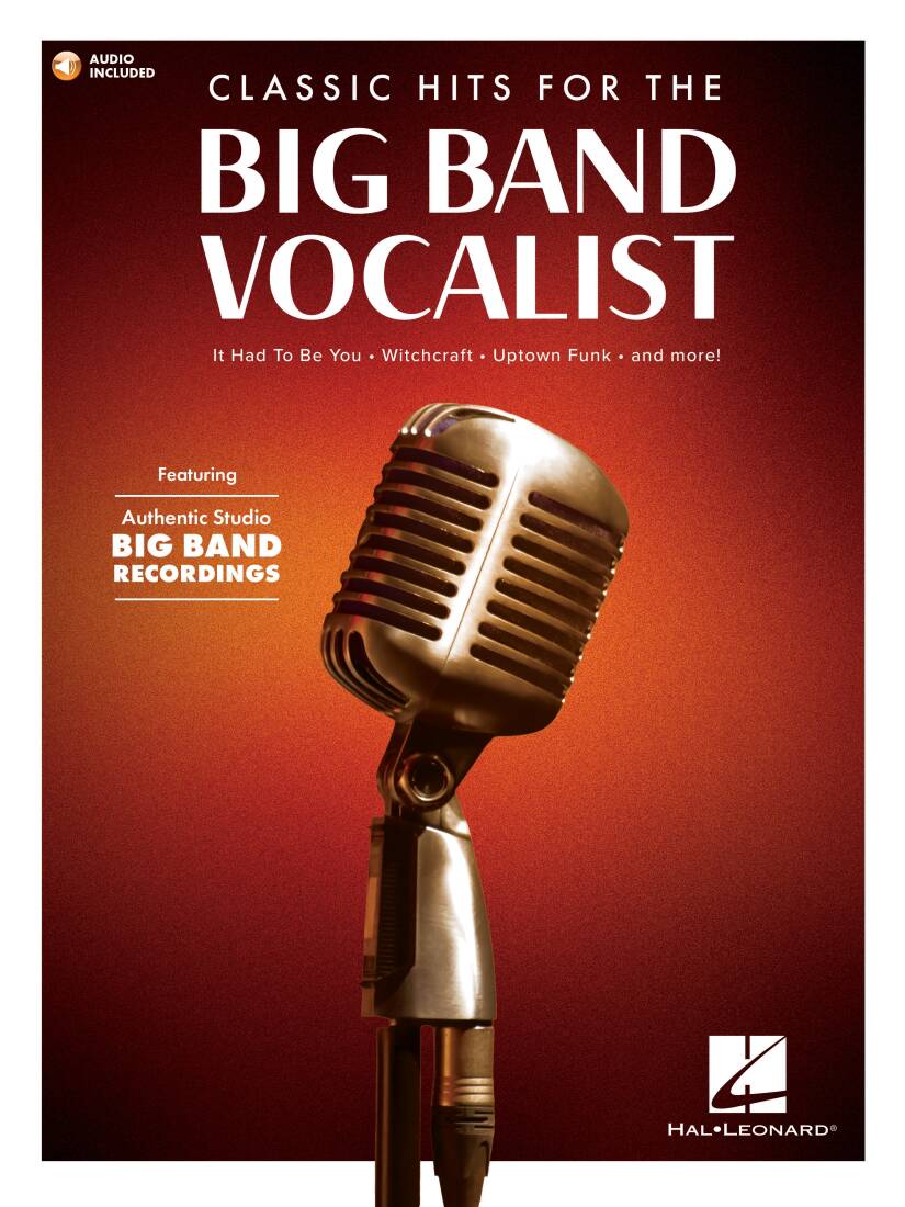 Classic Hits for the Big Band Vocalist - Piano/Vocal/Guitar - Book/Media Online