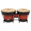 City 6-7 Mango Wood Bongos with Black Hardware - Vintage Sunburst