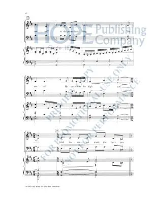 On That Day When He Rode - Beall/Carter - Choral Octavo - 2-Pt Mixed