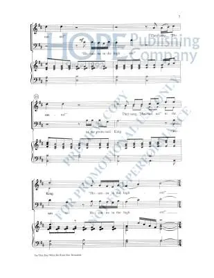 On That Day When He Rode - Beall/Carter - Choral Octavo - 2-Pt Mixed