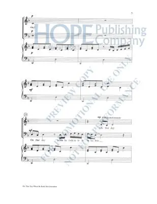 On That Day When He Rode - Beall/Carter - Choral Octavo - 2-Pt Mixed