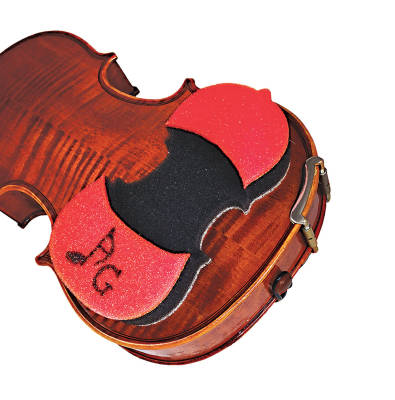 Protege Youth Size Violin Shoulder Rest - Red