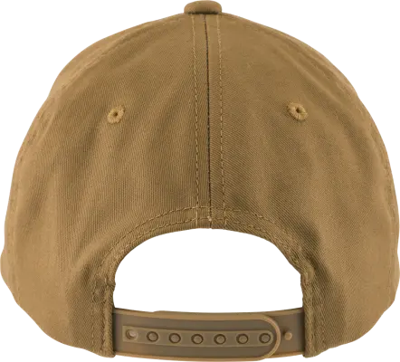 Vintage Leather Badge Hat - Caramel