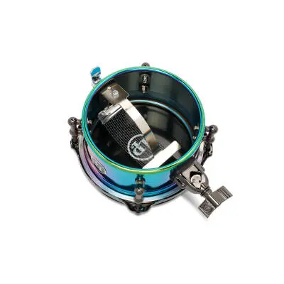 Caisse claire Micro mod�le Tony�Succar (6�pouces, fini multicolore avec quincaillerie en nickel noir)