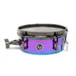 Tony Succar 8\'\' Micro Snare - Rainbow with Black Nickel Hardware